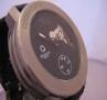 Meccaniche Veloci Corsa Corta Watch, Black Dial With Leather Strap