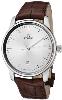 Eterna Soleure Automatic Watch, Silver Dial With Leather Strap