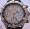 Givenchy  Newport Chronograph, White Dial With Leather Strap
