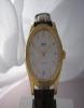 Oris Modern Classic Gold Watch, White Dial With Brown Leather Strap