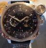 Oris BC4 Flight Timer, Black Dial, Leather Strap & Stainless Steel Bracelet