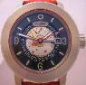 Meccaniche Veloci Ace Cafe, Black Dial With Red Cordura Strap