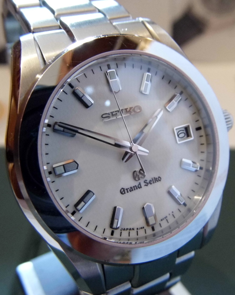 Grand Seiko SBGF017, White Dial, Steel Bracelet