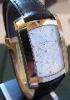 Baume & Mercier Hampton Milleis 18KT Gold, White Dial, Leather Strap