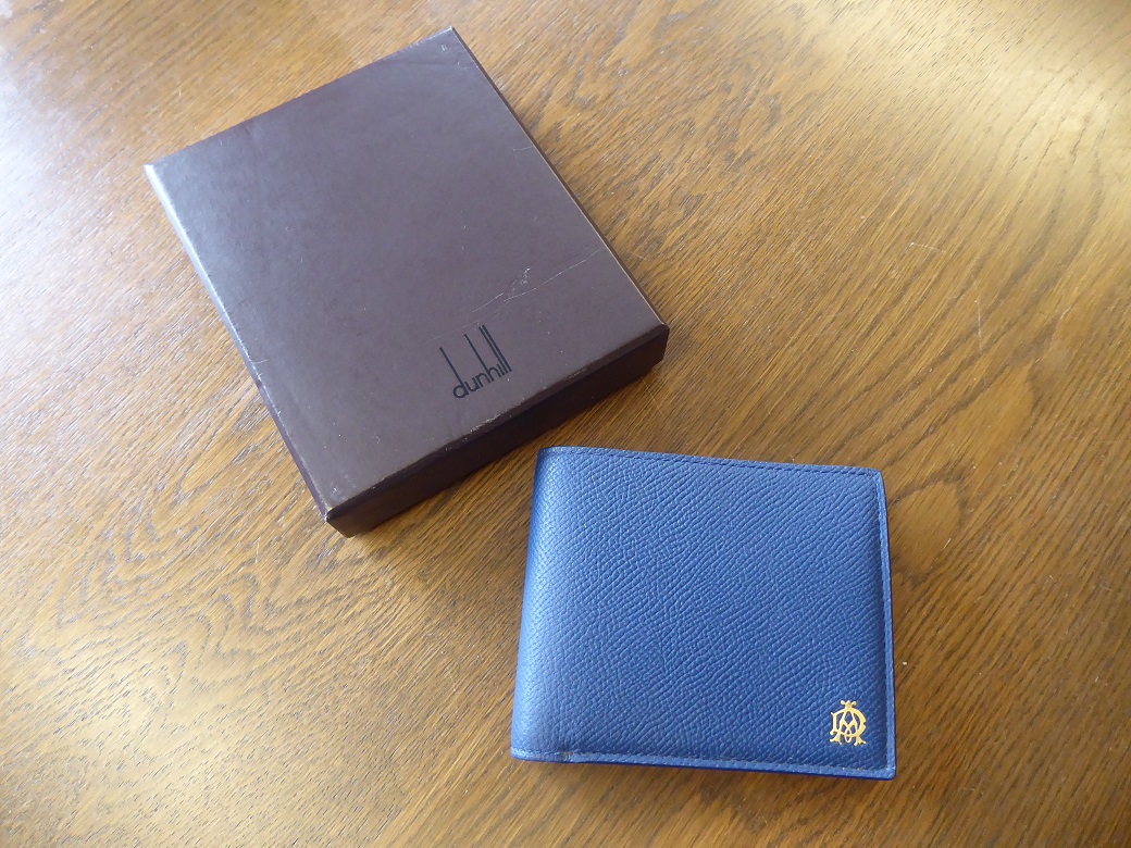 Alfred Dunhill Leather Bi Fold Wallet