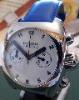 Pasquale Bruni Uomo Automatic Chronograph, White Dial, Leather Strap