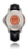 Buto Diver Automatic Watch, Black/Green Dial With Leather Strap
