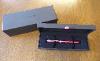 A Theo Fennell Pink Enamel & Silver Pen