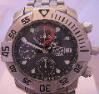 Sector Diving Team 1000 Chronograph, Black Dial, Titanium Bracelet