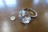 An Oversize Display Diamond Ring 