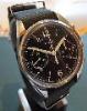 CWC 1970s Remake Mechanical Chronograph, Black Dial