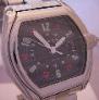 Cartier Roadster Automatic, Black Las Vegas Dial, Stainless Steel Bracelet