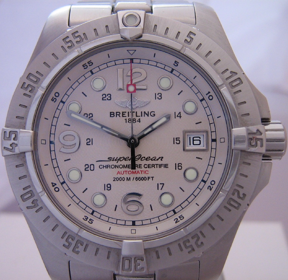 Breitling SuperOcean Steelfish, Silver Dial With Bracelet