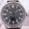 Azimuth Bombardier I, Black Dial With Leather Straps