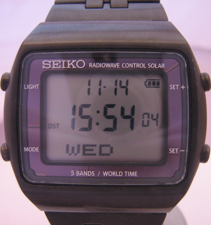 Seiko Power Design Project Solar, Grey Dial, Black IP Bracelet