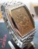 Emporio Armani Tonneau Watch, Silver Dial, Steel Bracelet