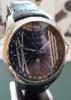 Davidoff Velocity Moonphase, Black Dial, Leather Strap