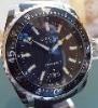 Gucci Dive Quartz, Black Dial, Black Rubber Strap