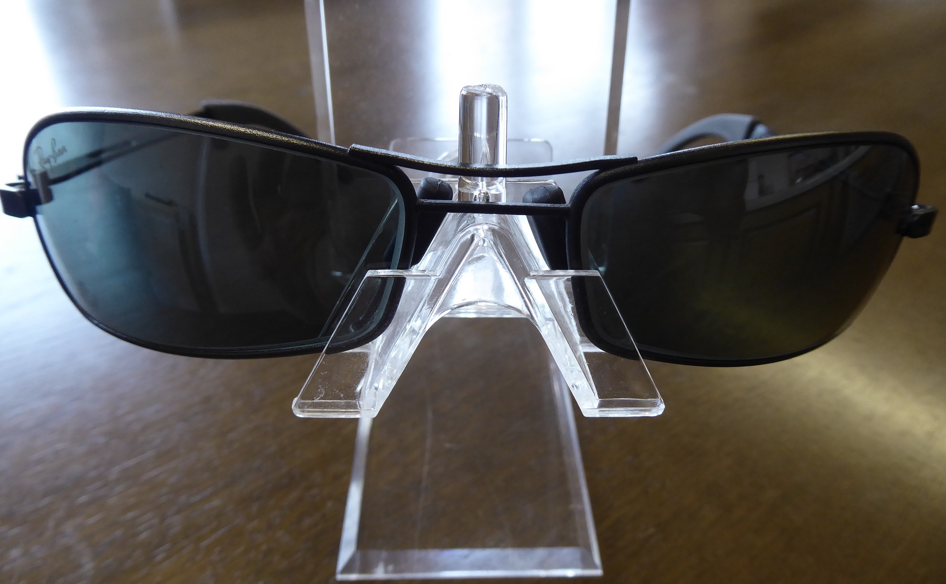Ray Ban Orbs Axis Square Black Sunglasses
