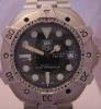 Tag Heuer Super Professional, Black Dial, Steel Bracelet