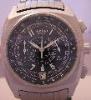 Alpina Heritage Chronograph, Black Dial, Steel Bracelet