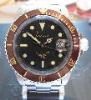 Squale 1545 Heritage, Black Dial, Steel Bracelet