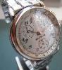 Montblanc Meisterstuck Chrongraph, Silver Dial, Steel Bracelet
