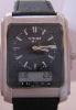 Tissot Analogue Digital Watch, Black Dial, Leather Strap