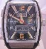 Locman Tremila Aeronautica Watch, Black Dial, Rubber Strap