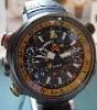 Citizen Eco Drive Altichron, Black Dial, Rubber Strap