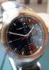 Eterna Porsche Design P6000, Black Dial, Steel Bracelet