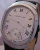 Tiffany & Co Duo Dual Time Watch, Silver Dial With Leather Strap