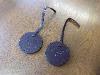 Two Alfred Dunhill Duke Leather Luggage Tags