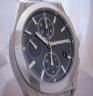 Gucci Pantheon Chronograph, Black Dial With Stainless Steel Bracelet