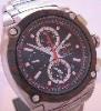 Seiko Sportura Honda F1, Black Dial, Stainless Steel Bracelet