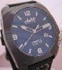 Arctos GPW K1 Ceramic Watch, Black Dial With Leather Strap