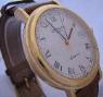 Raymond Weil Tradition Gold Watch, White Dial, Leather Strap