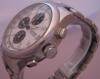 Eberhard & Co Traversetolo Chronograph, White Dial With Steel Bracelet