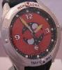Angular Momentum Ariki, Red Dial With Rubber Strap