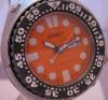 Seiko Diver Sawtooth, Orange Dial, Steel Bracelet