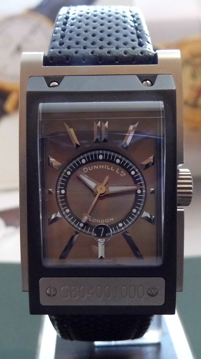 Alfred Dunhill Carwatch Ltd Edition, Brown Dial, Leather Strap