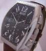 Tissot Porto Chronograph, Black Dial With Leather Strap