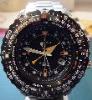 Seiko Kinetic Multifunction, Black Dial, Steel Bracelet
