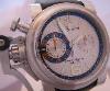 Graham Chronofighter Oversize Ranger, Silver Dial, Rubber Strap