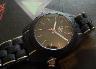 Dior Homme Chiffre Rouge A06 39MM, Black Dial, Rubber/Steel Strap