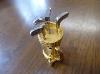 A Bucherer Novelty Golf Desk Clock