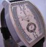 Leandri 072 Chronograph, Silver Dial With Black Leather Strap