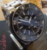 Oris ProDiver Date, Black Dial, Titanium Bracelet