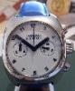 Pasquale Bruni Uomo Automatic Chronograph, White Dial, Leather Strap