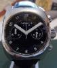 Pasquale Bruni Uomo Automatic Chronograph, Black Dial, Leather Strap